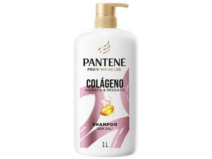 Imagem de Shampoo de Nutrição Pantene Pro-V Miracles Colágeno Hidrata & Resgata 1L