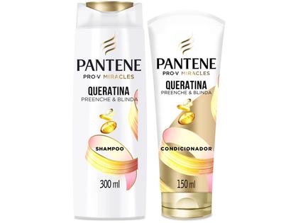 Imagem de Shampoo e Condicionador Pantene Preenche & Blinda Queratina