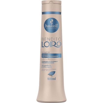Imagem de Shampoo Haskell Bendito Loiro Antidanos 500 ML