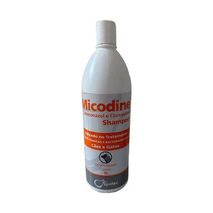 Imagem de Shampoo Micodine 1 L para Cães e Gatos - Syntec