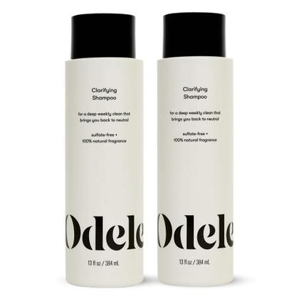 Imagem de Shampoo Odele, sem sulfato clarificante, 384 ml (pacote com 2)