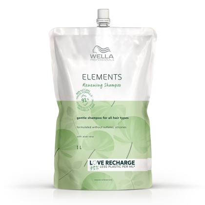Imagem de Shampoo Wella Professionals Elements que renova todos os tipos de cabelo