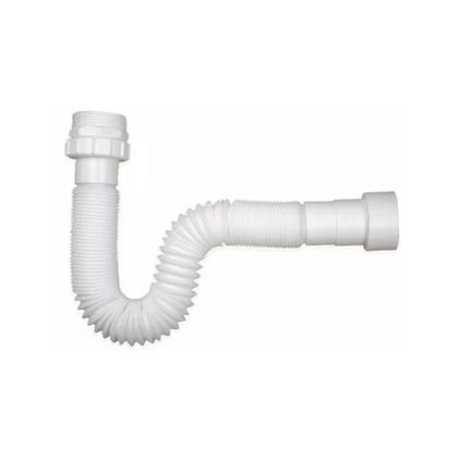 Imagem de Sifão Plástico Sanfonado Longo 1,50m Branco - Plasbohn