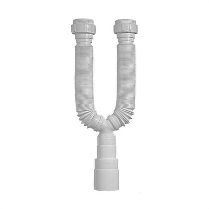 Imagem de Sifao sanfonado duplo blukit - universal