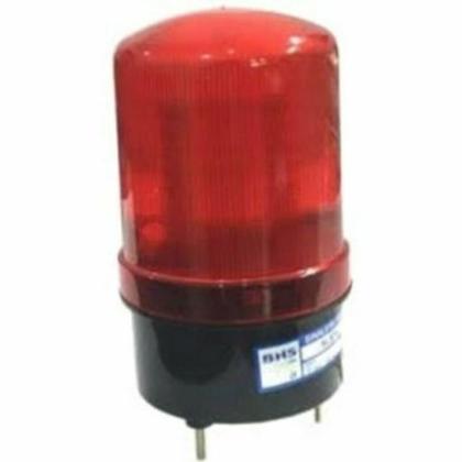 Imagem de Sinaleiro Rotativo 90mm LED Com Alarme Sonoro BHS BLEN-1101TJ/R Lente Vermelha