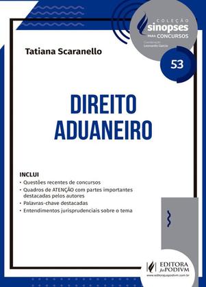 Imagem de Sinopses para concursos - v.53 - direito aduaneiro