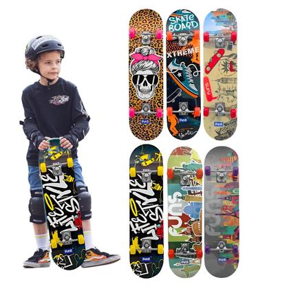 Imagem de Skate Infantil Montado Semi Profissional Criança Menino Menina