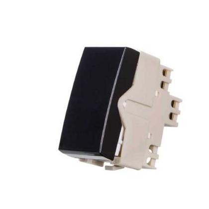 Imagem de Sleek Ebony Modulo Interruptor Simples 10a