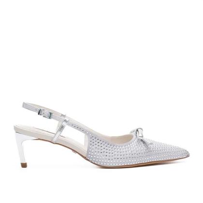 Imagem de Slingback Prata Com Brilho Aisha Werner