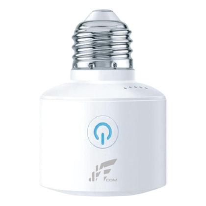 Imagem de Smart Bocal Casa Inteligente Soquete Suporte de Lâmpadas WiFi Compatível Com Alexa