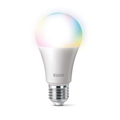 Imagem de Smart Lâmpada Elgin LED Wi-Fi 10W Color Bulbo Com Alexa E Google Home - 48BLEDWIFI00