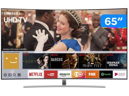 Imagem de Smart TV 65” 4K QLED Samsung QN65Q8CAMGXZD