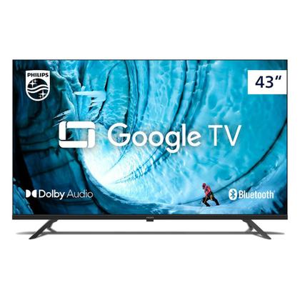 Imagem de Smart TV Philips 43 Full HD Google TV Comando de Voz HDR HDMI Bluetooth