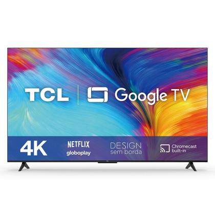 Smart TV TCL 55 Polegadas LED 4K UHD, Google TV, 3 HDMI, 1 USB, Wi