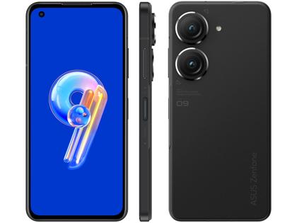 Imagem de Smartphone Asus Zenfone 9 128GB 5G Preto Qualcomm Snapdragon 8GB RAM 5,92” Câm. Dupla + Selfie 12MP