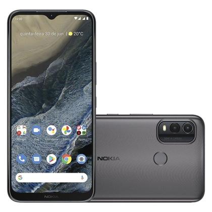 Imagem de Smartphone Nokia G11 Plus 4G 128GB Tela HD+ 6,5” Câm Dupla 50MP Android 12 (13 e 14)Cinza - NK095