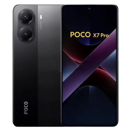 Imagem de Smartphone POCO X7 Pro 5G NFC Dual SIM 256GB 12GB RAM de 6.67" 50+8MP 20MP - Preto (Global)
