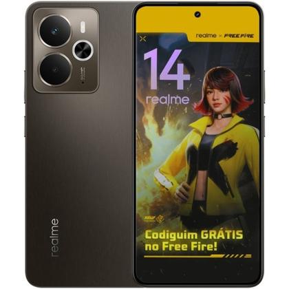 Imagem de Smartphone Realme 14 5G 256GB 12GB RAM Dual SIM Tela 6.67" - Cinza Titânio