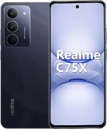Imagem de Smartphone Realme C75x 8gb RAM 256gb Dual Sim NFC Tela 6.67" Prova d'água resistente a queda - Azul