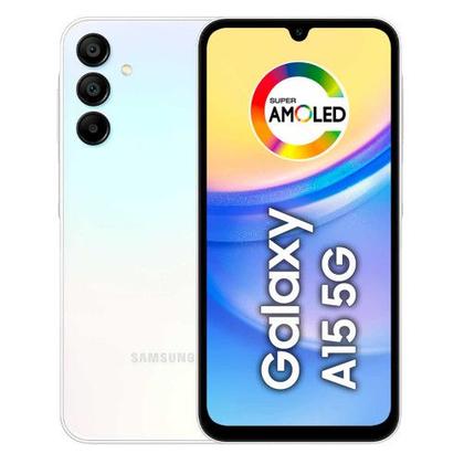 Imagem de Smartphone Samsung Galaxy A15 256GB 5G 6,5 4GB RAM Câmera Tripla 50MP Selfie 13MP Dual Chip Android 14