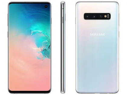 スマートフォン本体 Galaxy S10 Smartphone Samsung Galaxy S10 128GB Branco 4G - 8GB RAM Tela 6,1