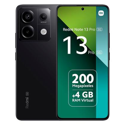 Imagem de Smartphone xiaomi redmi note 13 pro 5g 256gb 8gb ram - camera de 200mp 