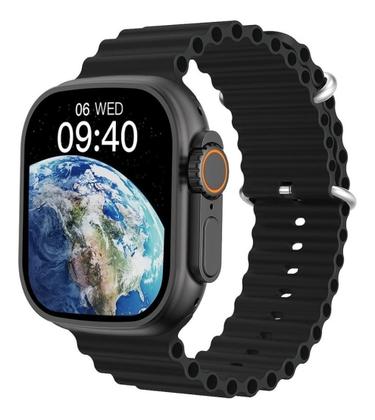 Imagem de Smartwatch Relógio Inteligente Ultra Preto Troca Pulseira