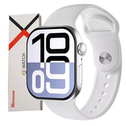 Imagem de Smartwatch W10 Pro 46mm Serie 10 Amoled GPS NFC Chatgpt Prata