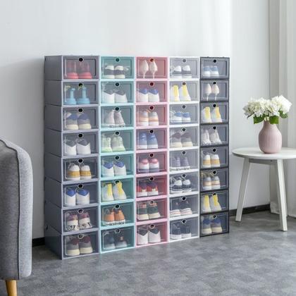 Imagem de Sneaker Box Organizador De Sapatos E Objetos PRETA 10 Unidad