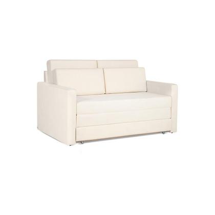 Imagem de Sofá Cama Castor Casal Salerno Max Suede Bege 2 Lugares
