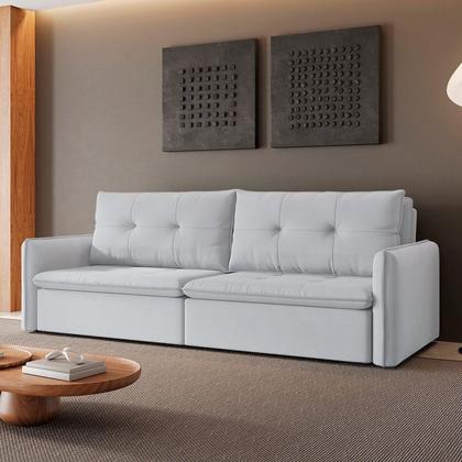 Imagem de Sofá Retrátil e Reclinável 4 Lugares 200cm Braga