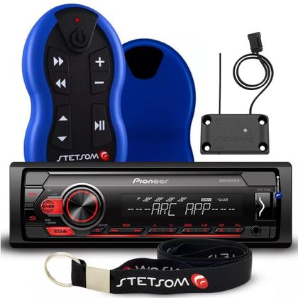 Imagem de Som Automotivo Radio Pioneer Com Usb Bluetooth Mvh-s118ui + Controle Longa Distancia 500m Stetsom