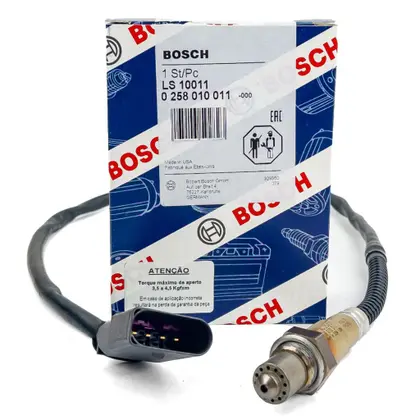 Imagem de Sonda Lambda Bosch Volkswagen Gol Golf Fox Bora New Beetle Fox Kombi Polo LS10011 - 0258010011