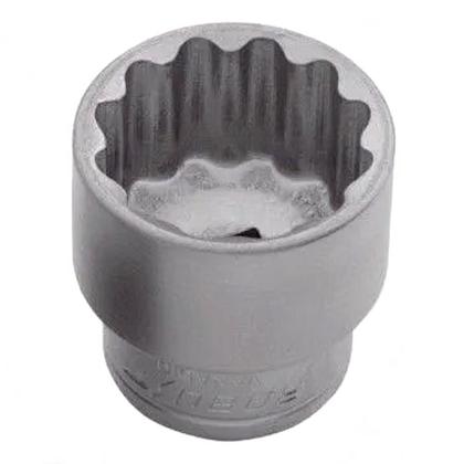 Imagem de Soquete Estriado Curto 15 mm Encaixe de 1/2" - Robust 060006