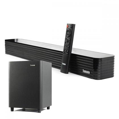 Imagem de Soundbar 2.1 tomate mts-2023 com subwoofer 130w óptico