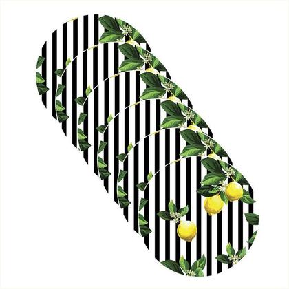 Imagem de Sousplat Limão Listras