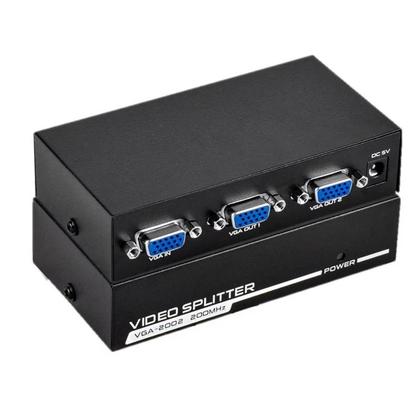 Imagem de Splitter VGA 1x2 Resolução 1920x1440p 30m Knup KP-AD139