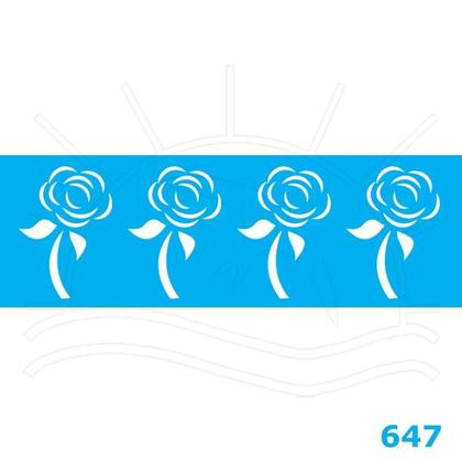 Imagem de Stencil Jóia JB - 10 x 30cm