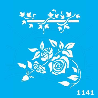 Imagem de Stencil Jóia JC - 15 x 20cm - 3