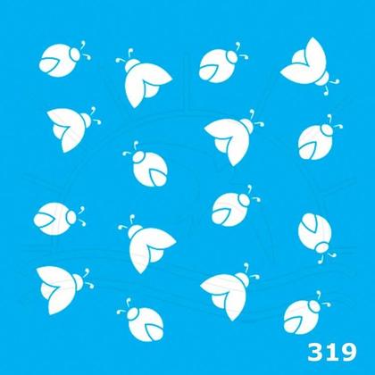 Imagem de Stencil Jóia Quadrado - 15 x 15cm