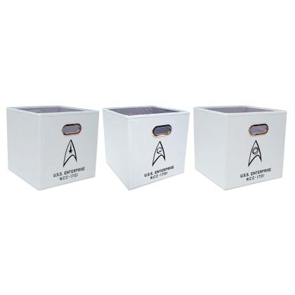 Imagem de Storage Bin Cube Organizers Ukonic Star Trek Original Series