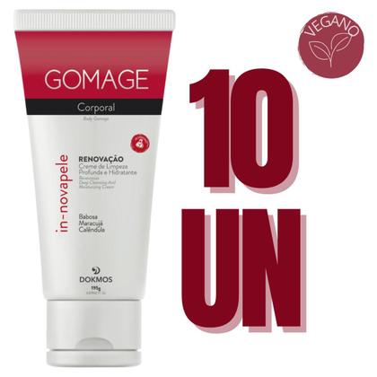 Imagem de Super Kit 10 Gomage Creme de Limpeza Profunda Facial e Corporal 195 g