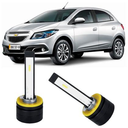 Imagem de Super Led Nano Farol De Milha Chevrolet Onix 2012 À 19 6000k