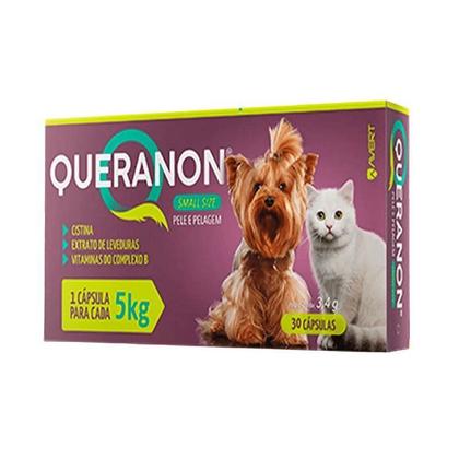 Imagem de Suplemento Alimentar Avert Queranon 5kg para Cães e Gatos c/30 Cápsulas