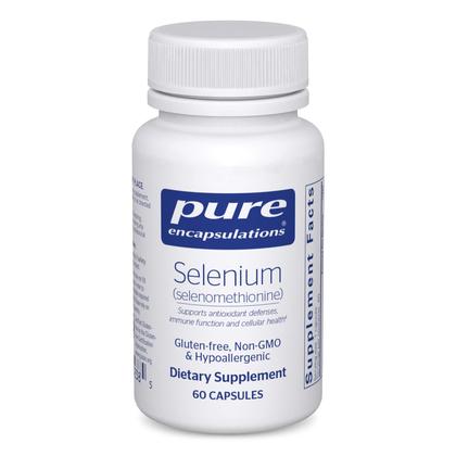 Imagem de Suplemento Pure Encapsulations Selenium 200mcg 60 cápsulas