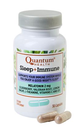 Imagem de suplemento Quantum Health Sleep Immune Support 30 cápsulas