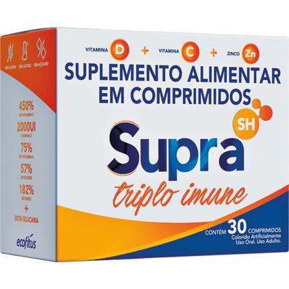 Imagem de Suplemento Supra SH Triplo Imune C/30 Comprimidos - Ecofitus