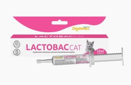 Imagem de Suplemento Vitaminico Lactobac Cat Organnact 12ml