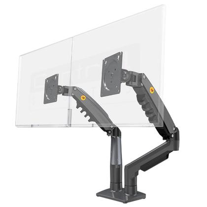 Imagem de Suporte 2 Monitores 17 a 34 Articulado Pistão a Gás F160 NB