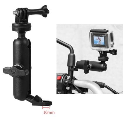 Imagem de Suporte 360 para Retrovisor de Moto para GoPro e Similares